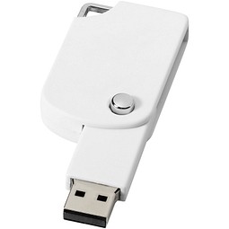 Swivel Square USB-Stick, weiss, 8GB