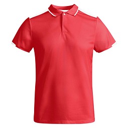 Tamil Sport Poloshirt für Herren, rot, XL