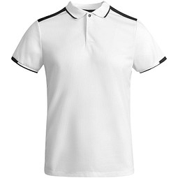 Tamil Sport Poloshirt für Kinder, weiss, 4