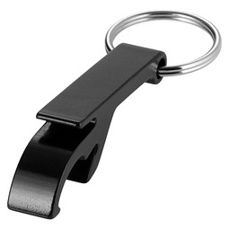 Tao Schlüsselanhänger mit Flaschen-/Dosenöffner, schwarz