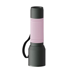 Taschenlampe REEVES-myFLASH 300, anthrazit/rosa