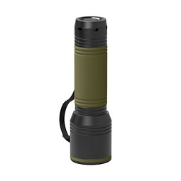 Taschenlampe REEVES-myFLASH 700, schwarz/dunkelgrün