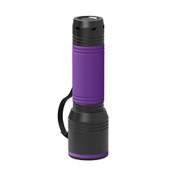 Taschenlampe REEVES-myFLASH 700, schwarz/lila