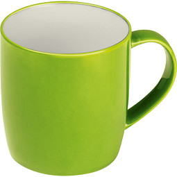 Tasse aus Keramik, 300 ml, apfelgrün