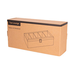 Teebox TEA LOUNGE,braun