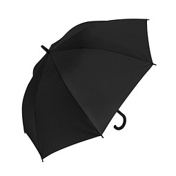 Automatik Stockschirm thanxx® RainClassicEurope, schwarz