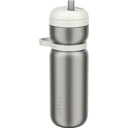 thermo-trinkflasche twist sport 600 ml - ceramic white, weiß