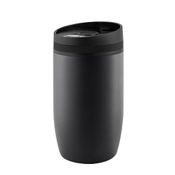 METMAXX® Thermobecher Cup to go, 300 ml, schwarz/gelb