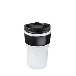 Thermobecher RETUMBLER-BAYAMO CORPORATE, schwarz/weiß