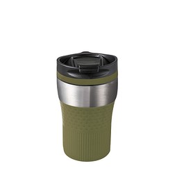 Thermobecher RETUMBLER-BAYAMO CORPORATE, silber/dunkelgrün