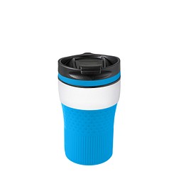 Thermobecher RETUMBLER-BAYAMO CORPORATE, weiß/hellblau