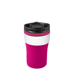 Thermobecher RETUMBLER-BAYAMO CORPORATE, weiß/magenta