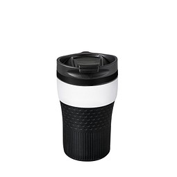 Thermobecher RETUMBLER-BAYAMO CORPORATE, weiß/schwarz