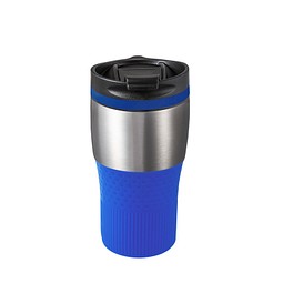 Thermobecher RETUMBLER-BAYAMO MEZZO CORPORATE, silber/blau