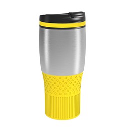 Thermobecher RETUMBLER-myBAYAMO GRANDE II, silber/gelb