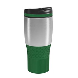 Thermobecher RETUMBLER-myBAYAMO GRANDE II, silber/grün
