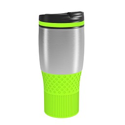 Thermobecher RETUMBLER-myBAYAMO GRANDE II, silber/hellgrün