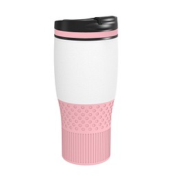 Thermobecher RETUMBLER-myBAYAMO GRANDE II, weiß/rosa