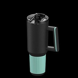 Thermobecher RETUMBLER-myKINGS CANYON 900, schwarz/mint