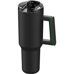 Thermobecher RETUMBLER-myKINGS CANYON 900, schwarz, Ring grün