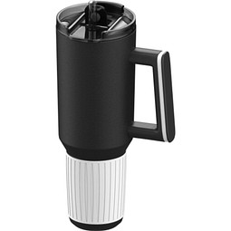 Thermobecher RETUMBLER-myKINGS CANYON 900, schwarz/weiß