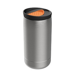 Thermobecher RETUMBLER-myNIZZA, silber/orange