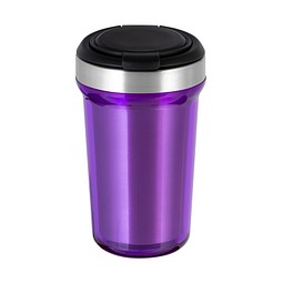 Thermobecher RETUMBLER-myVIVERO, silber/schwarz/lila