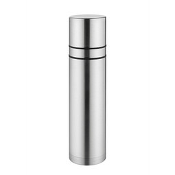 METMAXX® Thermoskanne Two Cup, 750 ml, silber