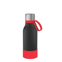 Thermotrinkflasche RETUMBLER-myNIZZA II 420 CERAMIC, schwarz/rot/rot