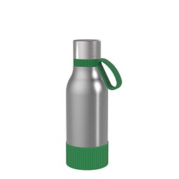 Thermotrinkflasche RETUMBLER-myNIZZA II 420 CERAMIC, silber/grün/grün