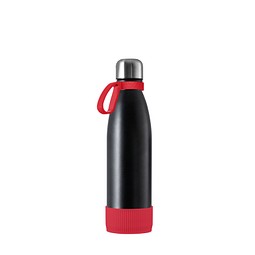Thermotrinkflasche RETUMBLER-NIZZA, schwarz/rot/rot