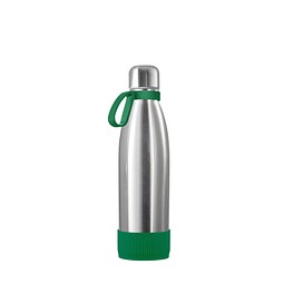 Thermotrinkflasche RETUMBLER-NIZZA, silber/grün/grün