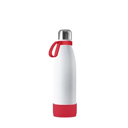 Thermotrinkflasche RETUMBLER-NIZZA, weiß/rot/rot