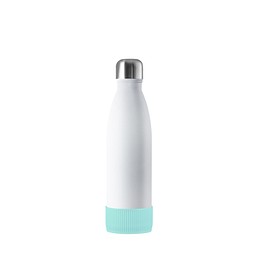 Thermotrinkflasche RETUMBLER-NIZZA, weiß, Sleeve mint