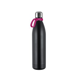 Thermotrinkflasche RETUMBLER-NIZZA XL, schwarz/magenta