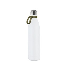 Thermotrinkflasche RETUMBLER-NIZZA XL, weiß/dunkelgrün