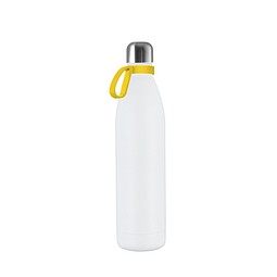 Thermotrinkflasche RETUMBLER-NIZZA XL, weiß/gelb