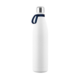 Thermotrinkflasche RETUMBLER-NIZZA XXL, weiß/dunkelblau