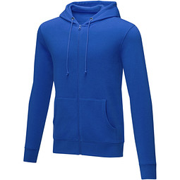 Theron Hoodie mit Reißverschluss für Herren, blau, S