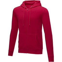 Theron Hoodie mit Reißverschluss für Herren, rot, XS