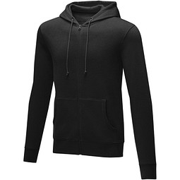 Theron Hoodie mit Reißverschluss für Herren, schwarz, XS