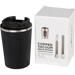Thor auslaufsicherer kuper-vakuum Isolierbecher, 360 ml, schwarz