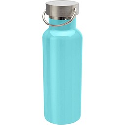 Thor 500 ml RCS-zertifizierte Trinkflasche aus Edelstahl, türkis