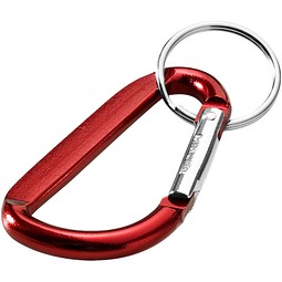 Timor Karabiner Schlüsselanhänger, rot