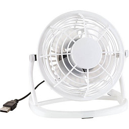 USB-Tischventilator, weiß