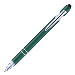 LANCE® Touch-Kugelschreiber Wangerooge, blaue Mine, dunkelgrün