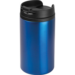 Trinkbecher aus Metall, 250 ml, blau