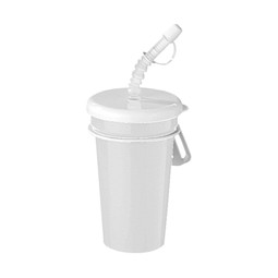 Trinkbecher Take Away, 400 ml, weiß