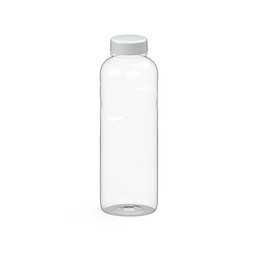 Trinkflasche Carve Refresh, 1 l, RENEW, transparent/weiss