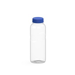 Trinkflasche Carve Refresh, 700 ml, RENEW, transparent/standard-blau PP